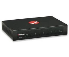 Šakotuvas Intellinet 530347 tinklo komutatorius Gigabit Ethernet (10/100/1000) Juoda