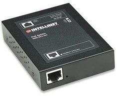 Šakotuvas „Intellinet Power over Ethernet“ (PoE+) skirstytuvas, IEEE802.3at, 5, 7,5, 9 arba 12 V nuolatinės srovės išėjimo įtampa