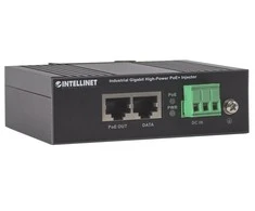 „Intellinet Industrial Gigabit High Power PoE+“ purkštukas, 1 x 30 W, IEEE 802.3at/af