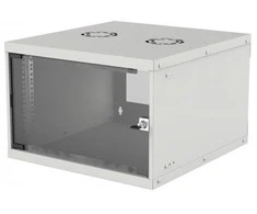 Intracom INTELLINET 19 colių sieninė spintelė 6U Flatpack 353 x 540 x 560 Flatpack pilkas IP20 įvertinimo korpusas