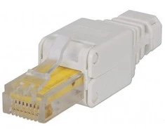 Goobay Intellinet 790482 laido jungtis RJ45 Balta
