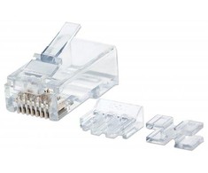 Intellinet 790550 laido jungtis RJ45 Permatomas