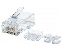 Intellinet 790666 laido jungtis RJ45 Permatomas