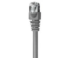 Intracom INTELLINET tinklo kabelis Cat5e U/UTP 0.5m 1.5ft. Pilki RJ-45 Vyriški / RJ-45 Vyriški Paauksuoti kontaktai.