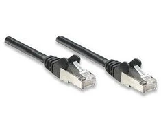 Intellinet Cat6 UTP tinklo kabelis 10 m U/UTP (UTP) Juoda