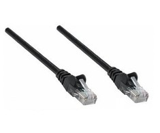 Intellinet Network Solutions Cable RJ-45, Cat6A, CU, S / FTP, 0,25 m, juodas 737012
