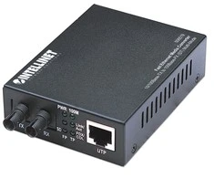 „Intracom INTELLINET Fast Ethernet Media Converter“ 10/100Base-TX į 100Base-FX ST Multi-Mode 2 km