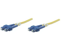 „Intellinet Network Solutions“ Pluošto Patchcord SC - SC, OS2, 9 / 125 um, dvipusis, vieno režimo, 1 m (470605)