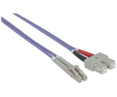Intellinet Network Solutions LC šviesolaidinis kabelis - SC 5m Violetinė (751056)