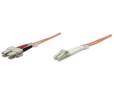 „Intellinet Network Solutions Fiber Patch Cord“, dvipusis, daugiamodis LC/SC 2M (471268)
