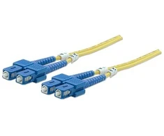 „Intellinet Network Solutions“ šviesolaidinis pleistras, dvipusis, vieno režimo, SC/SC, 9/125 µm, OS2, geltona, 5 m (470636)