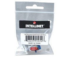 Intracom INTELLINET Cat5e Keystone Jack mėlynas UTP Punch-down