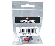 Intracom INTELLINET Cat5e Keystone Jack mėlynas UTP Punch-down