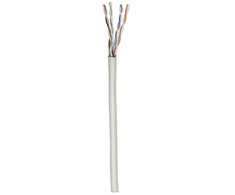Intracom INTELLINET Cat5e UTP tinklo kabelis masinis kietas 305 m 1000 pėdų 24AWG Pilkas