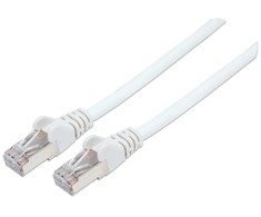 Intellinet Network Solutions Jungiamasis laidas su neapdorotu Cat7 S / FTP kabeliu 2m balta