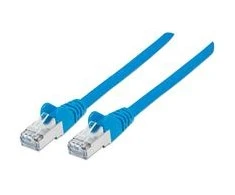 Mėlynas INTELLINET LSOH tinklo kabelis, Cat6, SFTP RJ45 vyriškas / RJ45 vyriškas, 1,0 m (3,0 pėdos), Mėlyna, 735315