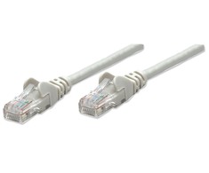 INTELLINET UTP LAN Cat6, kabelis, pleistras, 3.0m, pilkas, 334129