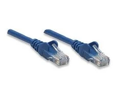 Intellinet RJ-45, M/M, 10m tinklo kabelis Cat5e U/UTP (UTP) Mėlyna