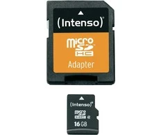 Atminties kortelė MEMORY Micro SDHC 16GB C4/3403470 INTENSO