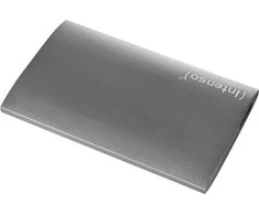Kietasis diskas „Intenso“ išorinis nešiojamasis SSD 1,8 colio 256 GB, „Premium Edition“, USB 3.0, antracitas