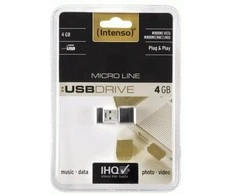 INTENSO 3500450 Intenso pendrive USB NANO MICRO LINE 4GB
