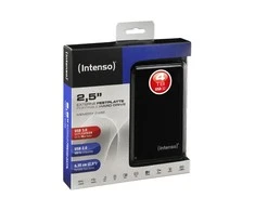 Kietasis diskas HDD Intenso MemoryCase 2,5'' 4TB, USB 3.0, Juodas
