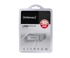 INTENSO 3521482 PENDRIVE INTENSO 32GB ALU LINE Sidabrinis USB 2.0