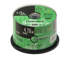 INTENSO 4101155 DVD-R Intenso [ torto dėžutė 50 | 4,7 GB | 16x ]