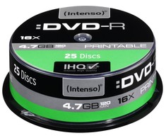 DVD-R Intenso Printable 25szt