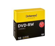Intenso DVD-RW 4.7GB 4X 10er Pack
