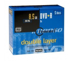 Intenso DVD + R DL 8,5 GB 8x 5 vnt (4311245)