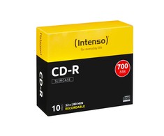 Kompaktiniai diskai Intenso KF00419 CD-R 80 / 700 MB 52x, 10 vnt.