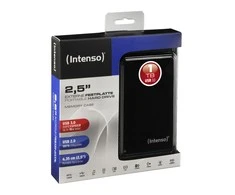 INTENSO 6021560 Išorinis kietasis diskas HDD Intenso MemoryCase 2.5 1TB USB3, Juodas