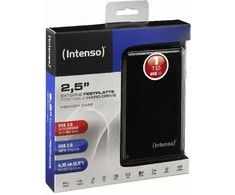 INTENSO 6021560 Išorinis kietasis diskas HDD Intenso MemoryCase 2.5 1TB USB3, Juodas