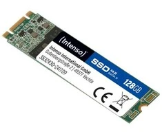 Intenso SSD SATA III Top 128 GB, SSD sąsaja SATA, Rašymo greitis 500 MB/s, Skaitymo greitis 520 MB/s