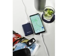 Intenso Powerbank XS5000 mėlyna 5000 mAh įsk. USB nuo A iki C tipo