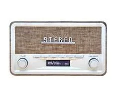 Radijas retro Denver DAB-18 šviesaus medžio