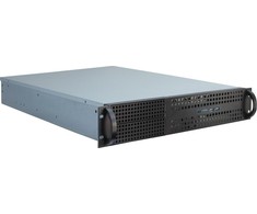 Inter-Tech 2U-2129-N, Server-case - juodas, 2 Hheneinheiten