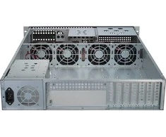 Inter-Tech 2U-2129-N, Server-case - juodas, 2 Hheneinheiten