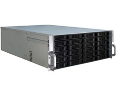 Inter-Tech 4U-4424 - Rack - Server - Metall - Juodas - Sidabrinė - ATX,EATX,EEB,Mini-ITX,uATX - 4U