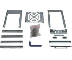 Inter-Tech 4U-4424 - Rack - Server - Metall - Juodas - Sidabrinė - ATX,EATX,EEB,Mini-ITX,uATX - 4U