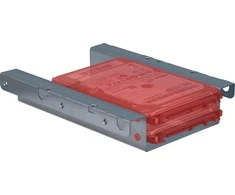 Sidabrinis „Inter-Tech“ SSD tvirtinimo rėmas, 2x2,5 colio, 3,5 colio