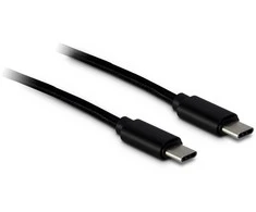 Kabelis USB Inter-Tech USB-C - USB-C 1 m Juodas (88885462)
