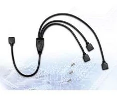 Inter-Tech Inter-Tech ADAPTER LED RGB 3x 4pin/4pin ASUS Aura, MSI Mystic Light 88885466