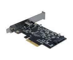 Inter-Tech Inter-Tech PCIe Adapteris Karte ARGUS KC-008, PCIeX4->USB3.2 retail