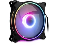 INTER-TECH Argus RS08 - RGB rinkinys iš 3 120 mm PWM| korpuso ventiliatorius