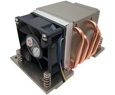 CPU aušintuvas Inter-Tech Inter-Tech A-38 Procesor Chlodnica/wentylator 6 cm Juodas 1 vnt.
