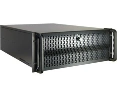„Inter-Tech IPC 4U-4129-L“, 4U Rack serverio korpusas - juodas