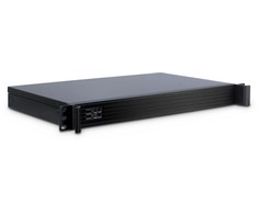 Inter-Tech 1U K-126L, Server-case - juodas, 1 Hheneinheit