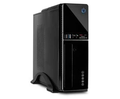 Inter-Tech IT-607, Tower-case - juodas